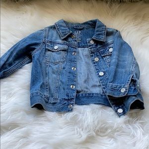 GAP Girl Toddlers Denim Jacket
